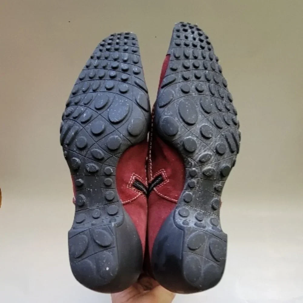 WOMENS TALL SUEDE BOOTS SIZE  38 1/2" USED - Picture 8 of 16